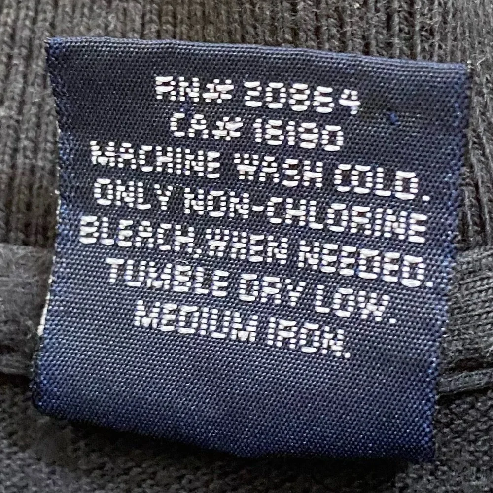 Vintage Polo Ralph Lauren Boy’s Sz 7 Iconic Black Mesh Knit‎ Polo Shirt
